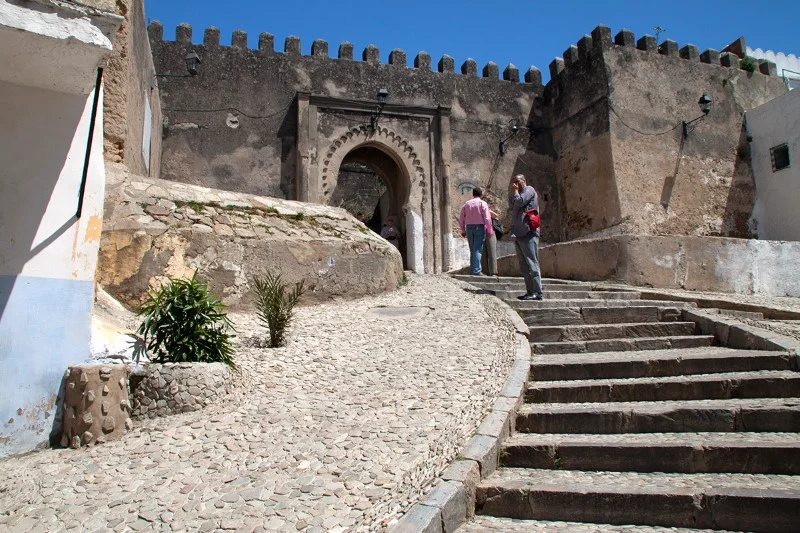 Tangier: a day in Morocco with a ferry across the Strait, a guide and a couscous lunch — The Kasbah and the whitewashed medina
