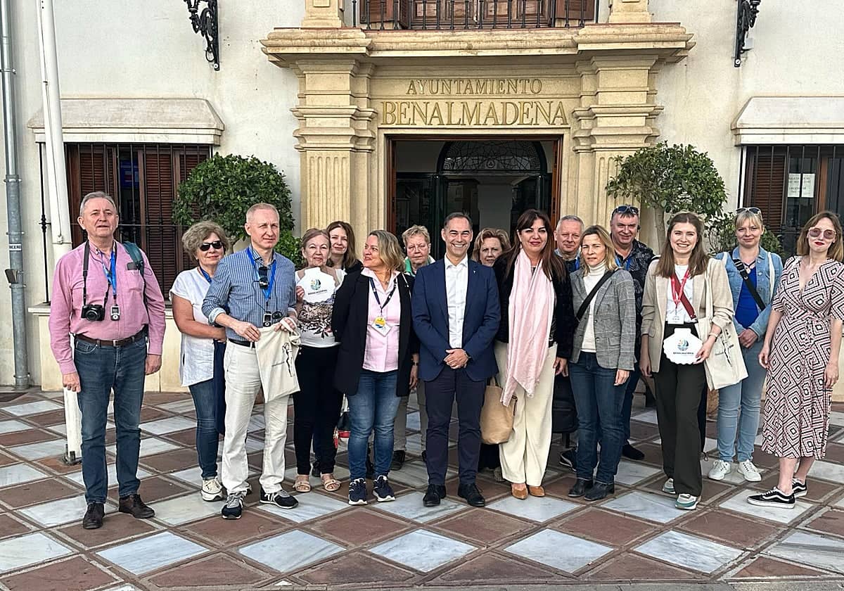 Las principales agencias de viajes polacas visitan Benalmádena (2024)