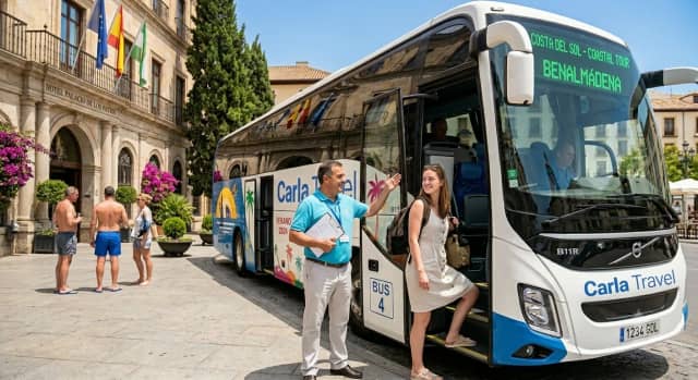 Granada: Alhambra, Palacios Nazaríes y jardines del Generalife — entradas y guía incluidos — Recogida y salida hacia Granada