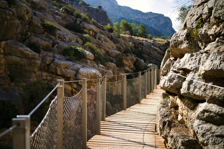 Caminito del Rey: senderismo guiado por pasarelas a 100 m sobre el desfiladero + visita a Ardales 4