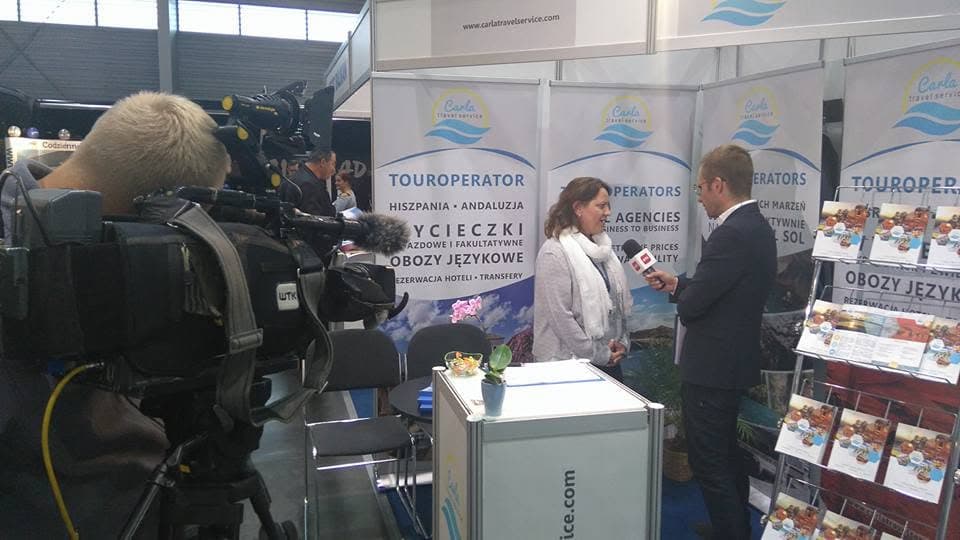 Carla Travel en la feria Tour Salon de Poznań, 2015